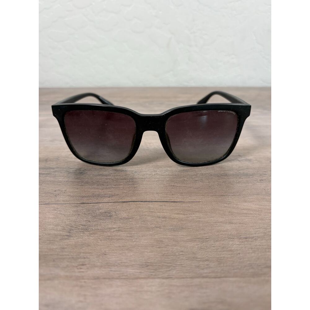 Armani Exchange Men’s Sunglasses Matte Black Frame EUC‎ - Picture 2 of 6